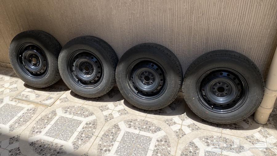 جنوط صيني وكفرات برجستون اصلي هايلكس مقاس 1564471102519811110