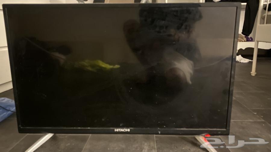 شاشة HITACHI 32 بوصة نظيفة للبيع   عطل الضوء الأحمر64333088975875110