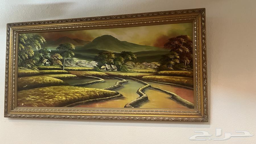 لوح جدارية منظر طبيعي كبيره64328767359491112