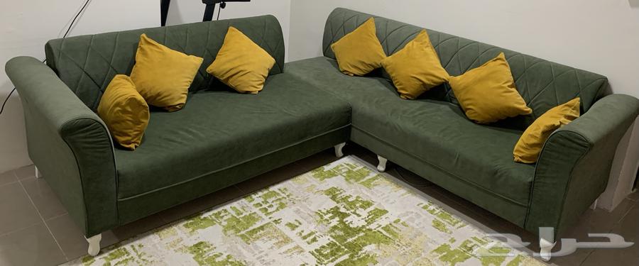 كنب صالة من قطعتين منفصلة64329304799619110