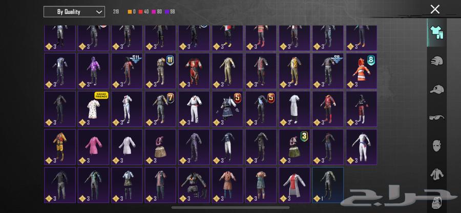 حساب ببجي للبيع64332079101313113