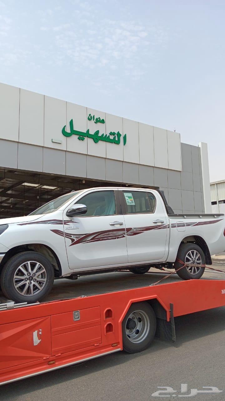 هايلوكس 2025 بنزين اصفار بطاقة كاش وبنك64466863691651111