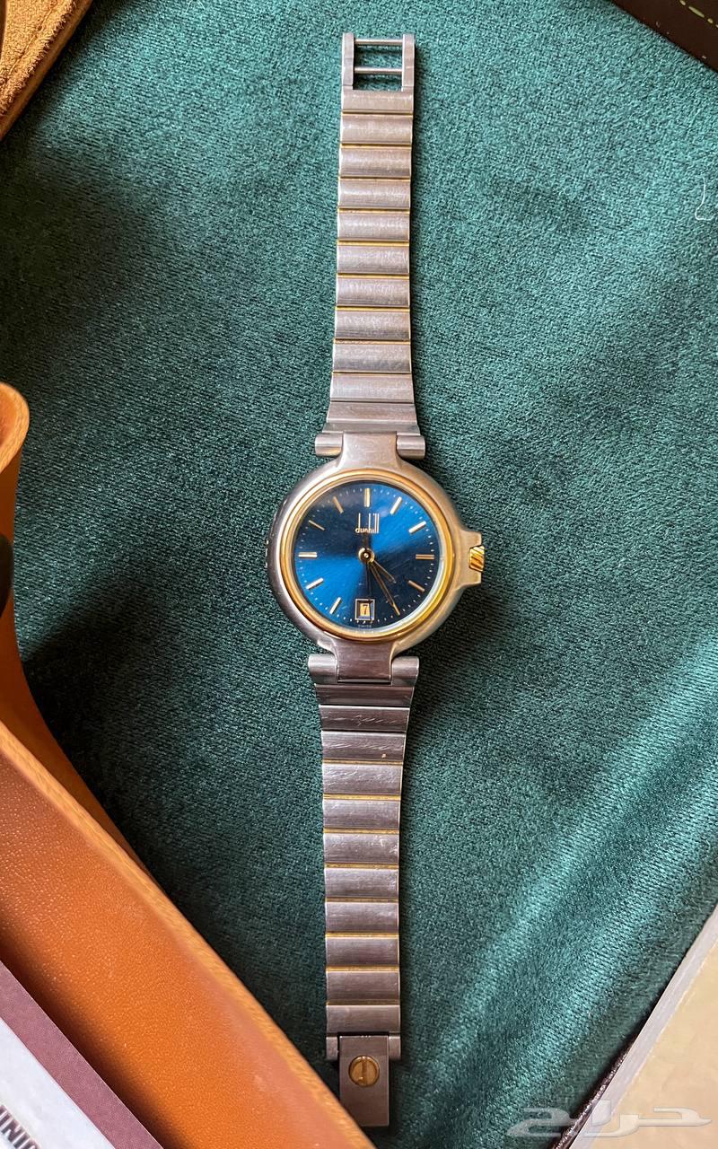 ساعة دنهل نسائية قديمة مع الصندوق64327104357377111