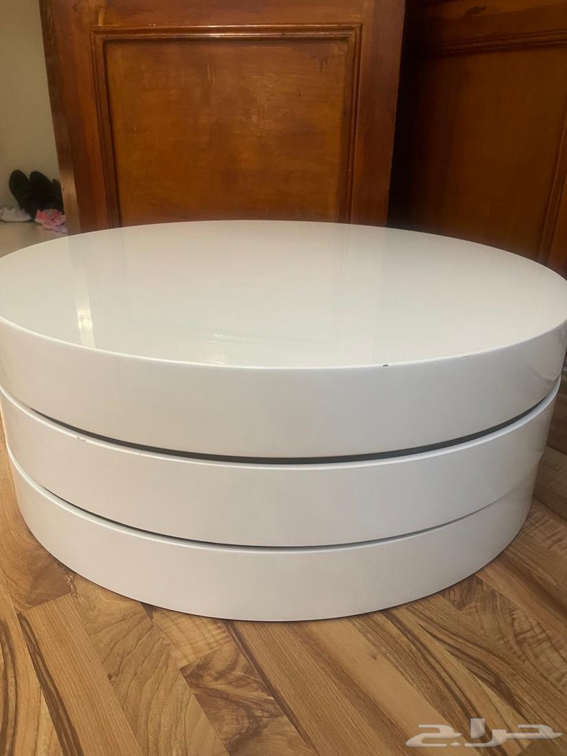 طاوله دائريه متحركه للبيع64329125495169110