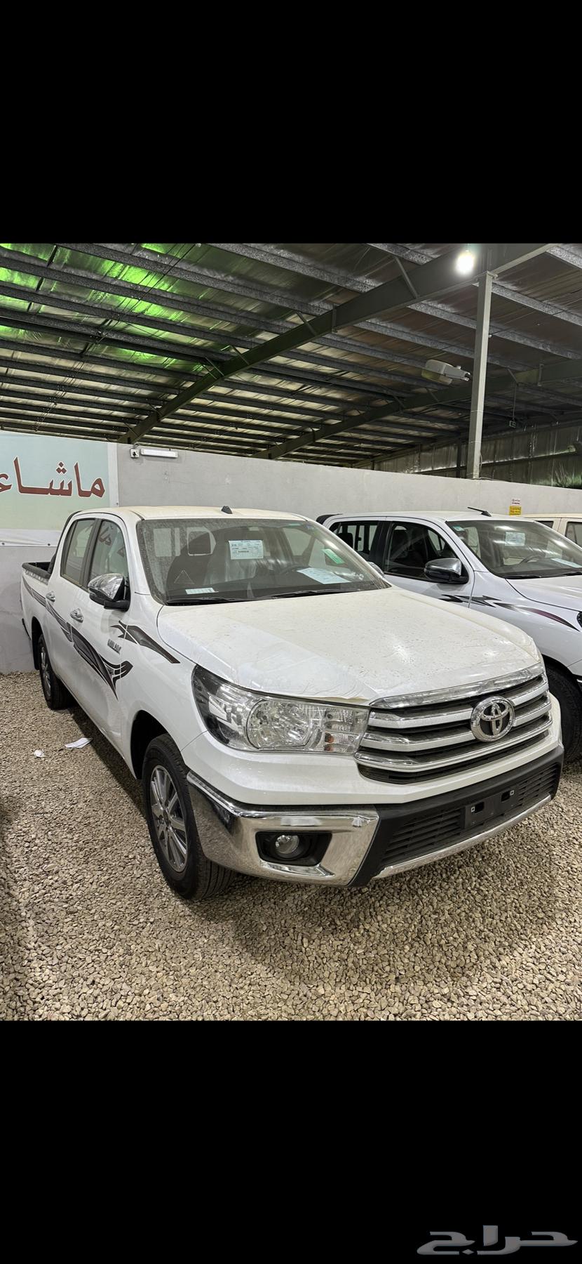 هايلوكس 2025 بنزين اصفار بطاقة كاش وبنك64466863691651114