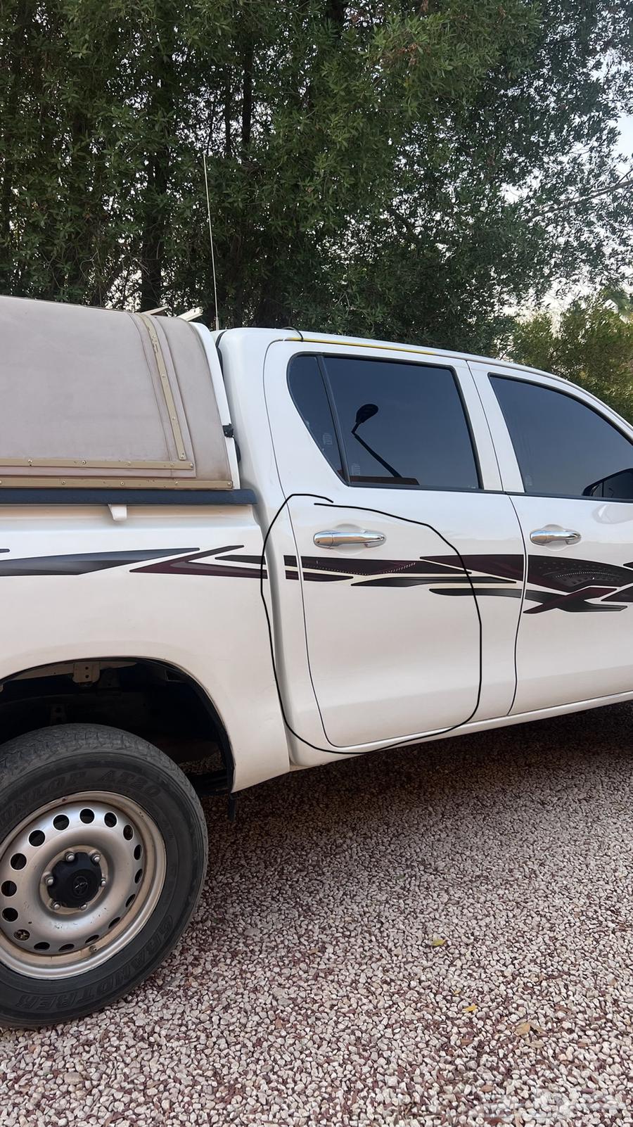 هايلكس ديزل دبل سلق مجهز الممشى 250 الف64490811237889113