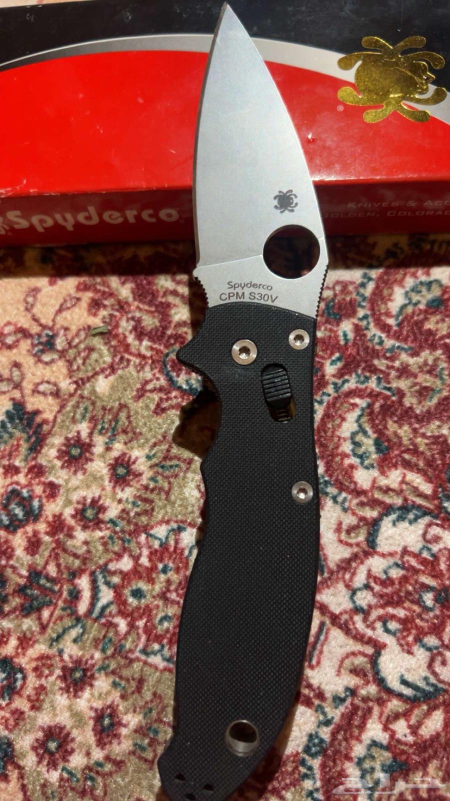 Spyderco knife, largest size, old version64342186297473111