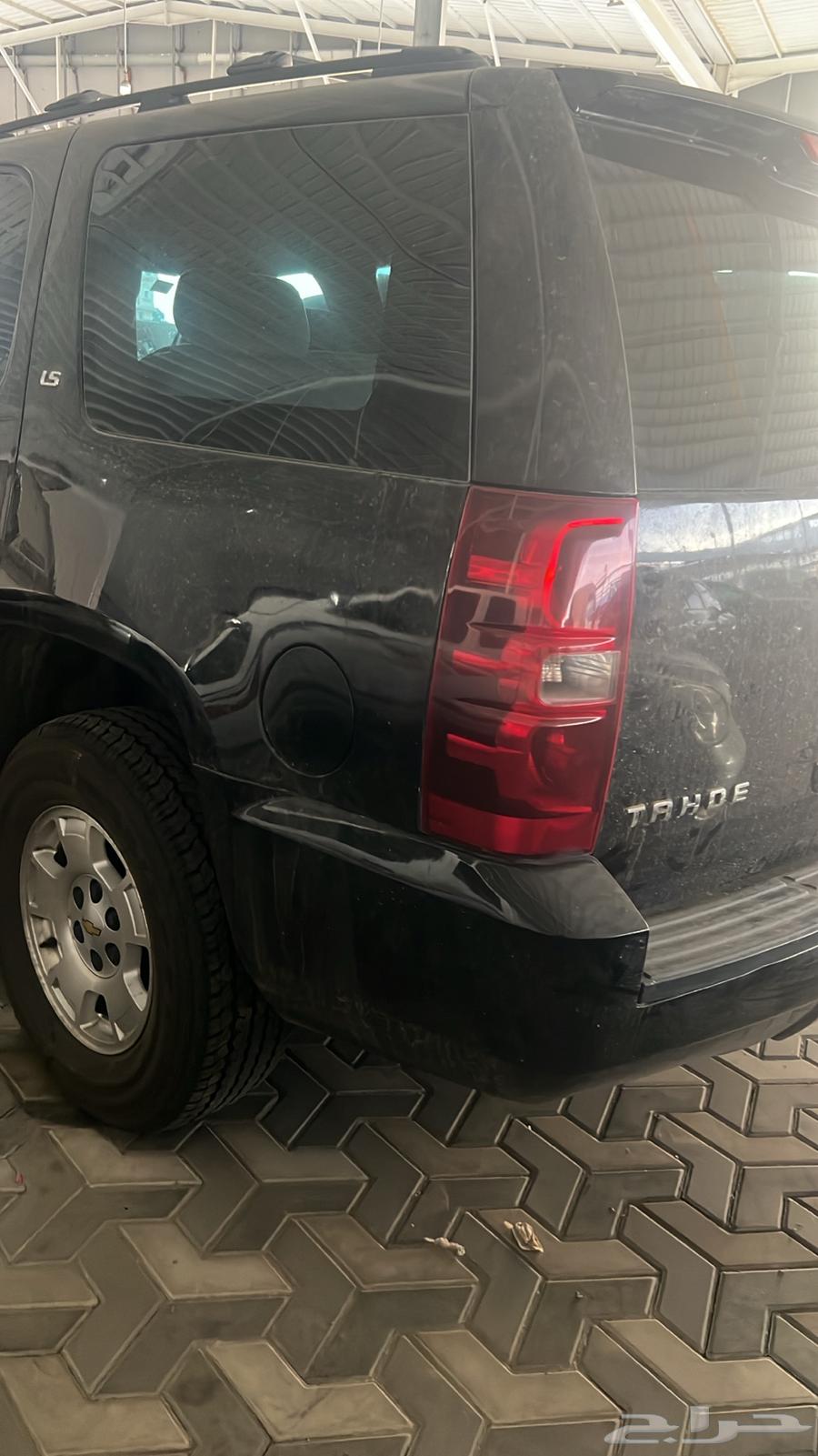 تاهو 2009 اللون اسود ممشى 295 الف قير مكينه شرط64409533354369112