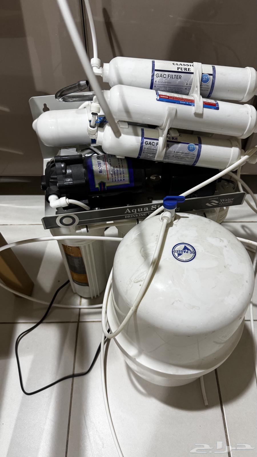 للبيع فلاتر تحليه المياه كامل مع الجهاز64338049977602110