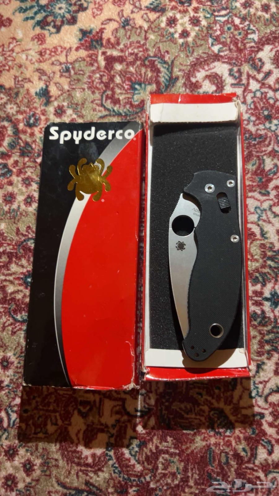 Spyderco knife, largest size, old version64342186297473110