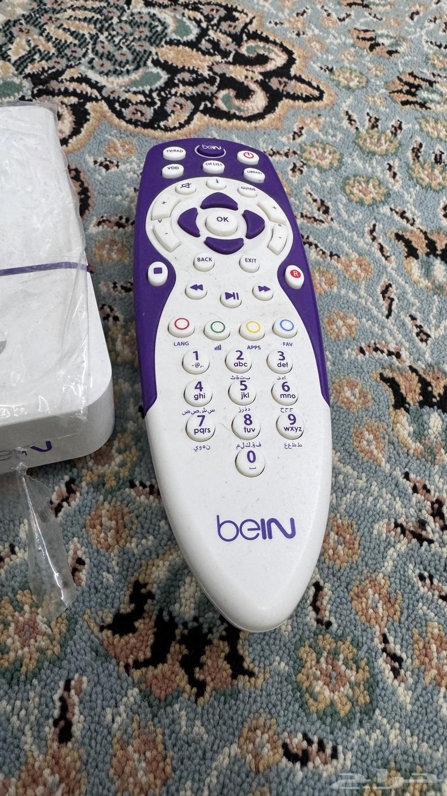 bein receiver, my brother's new one with bags64347205658755111