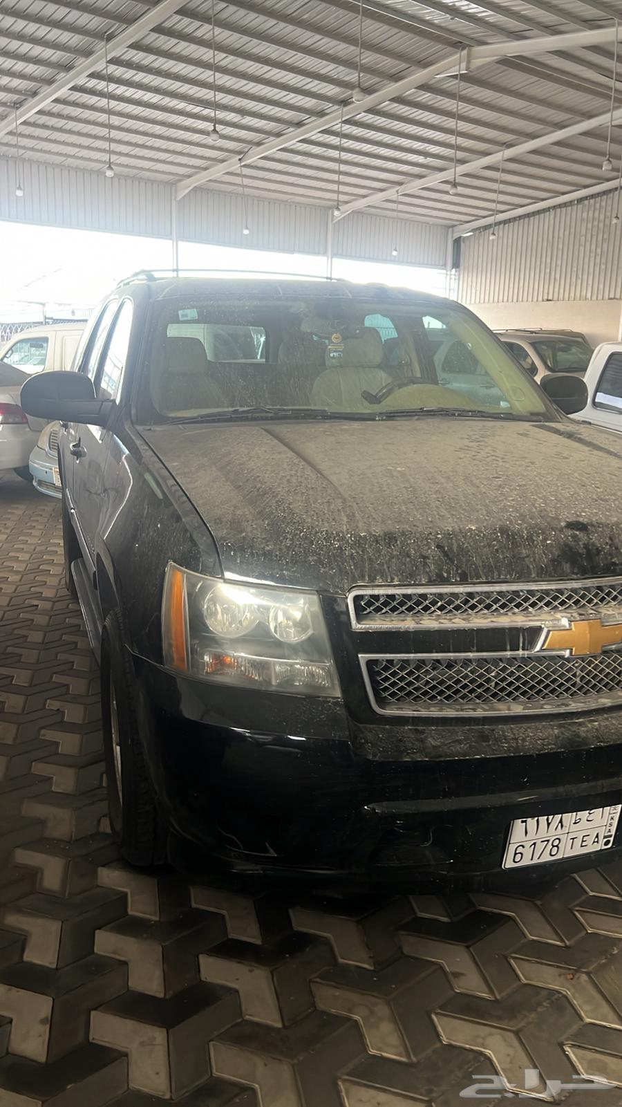 تاهو 2009 اللون اسود ممشى 295 الف قير مكينه شرط64409533354369111