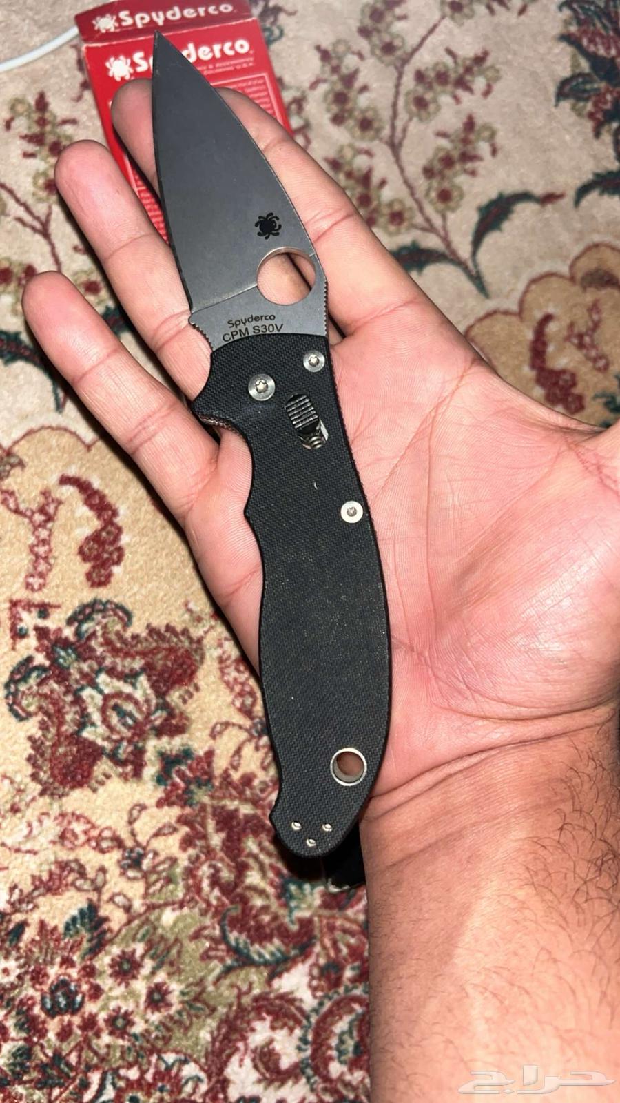 Spyderco knife, largest size, old version64342186297473113