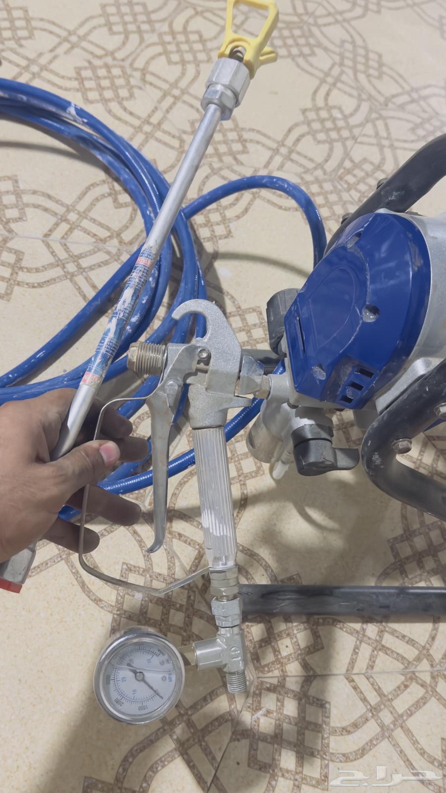 للبيع مكينة رش بويه ايرلس64491373905922111