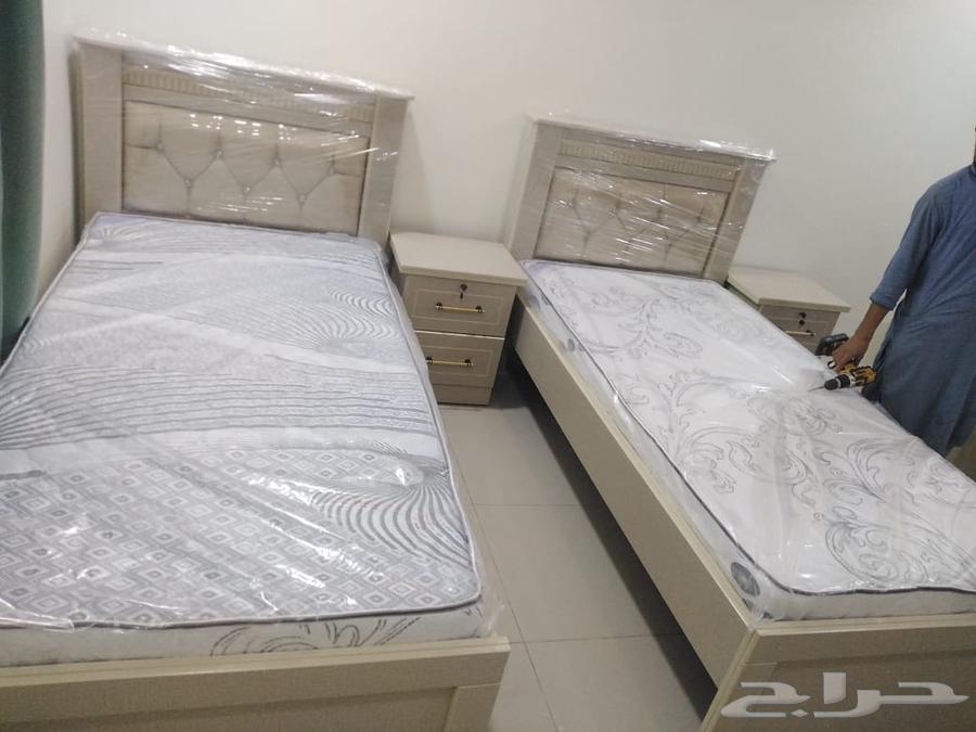 سرير جديد نفر واحد نفرين مع توصيل64339585918721113