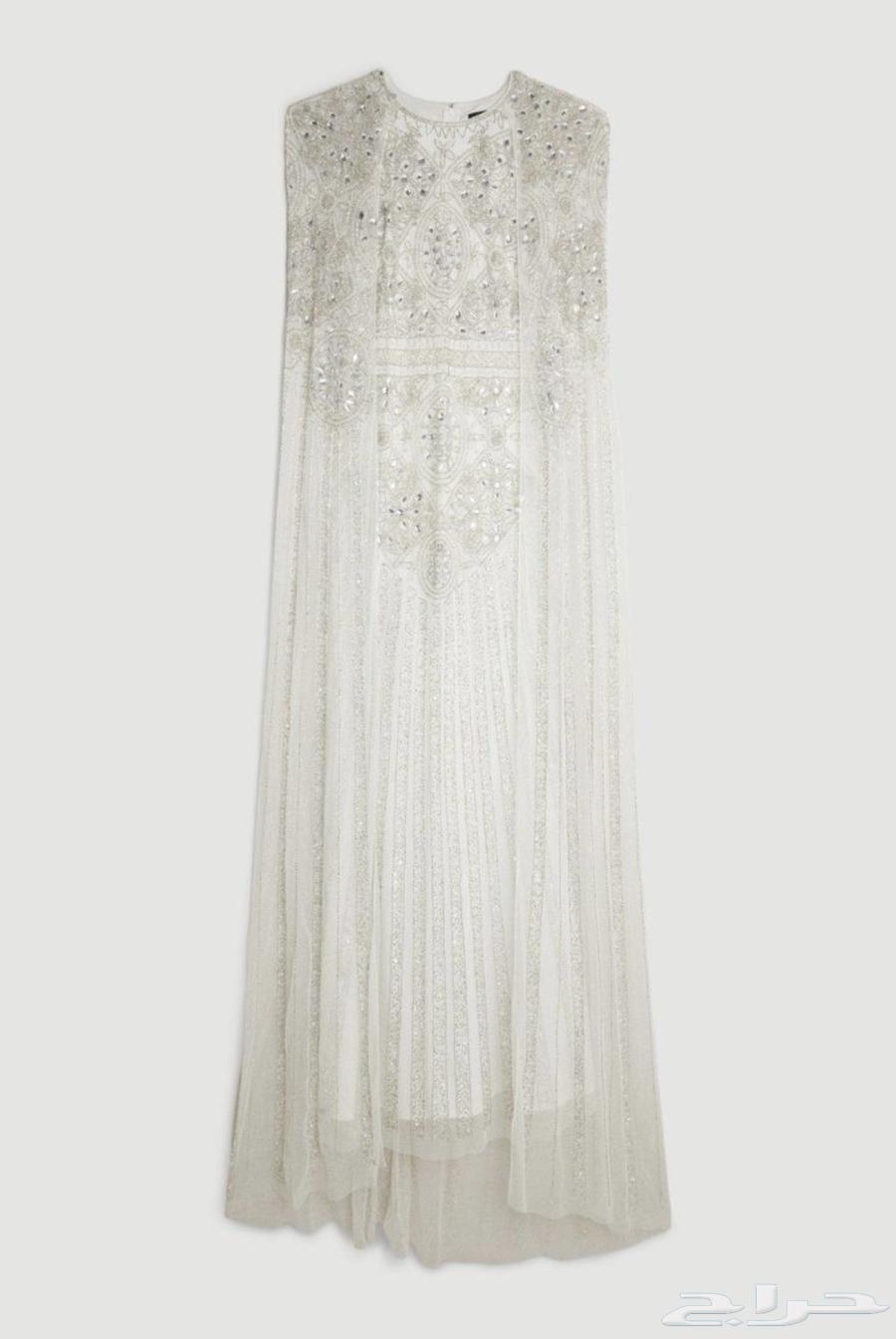 فستان سهره فخم وناعم (ملكه او مناسبه)64341478777346113