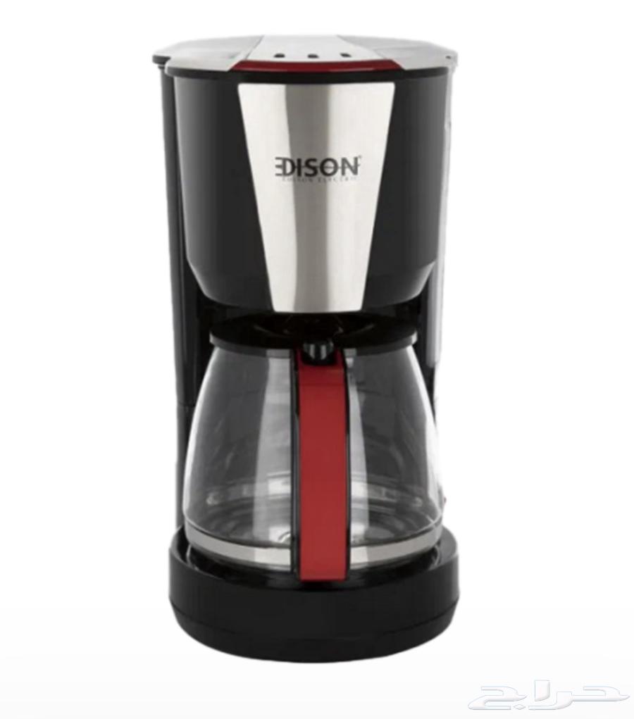 محضرة قهوه سوداء من اديسون64344540224130110