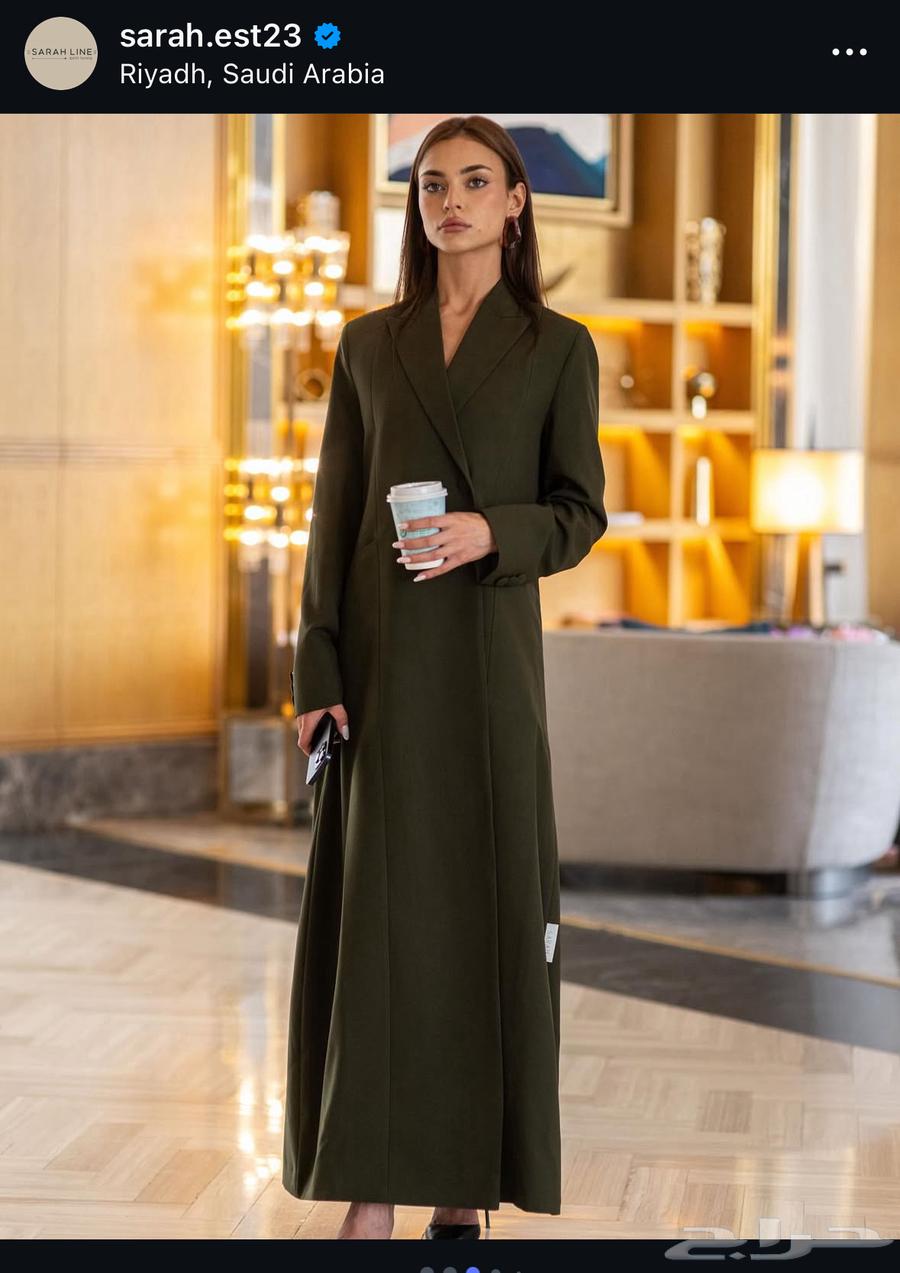 Formal blazer abaya from Sara Line store, condition is new64341267724674112