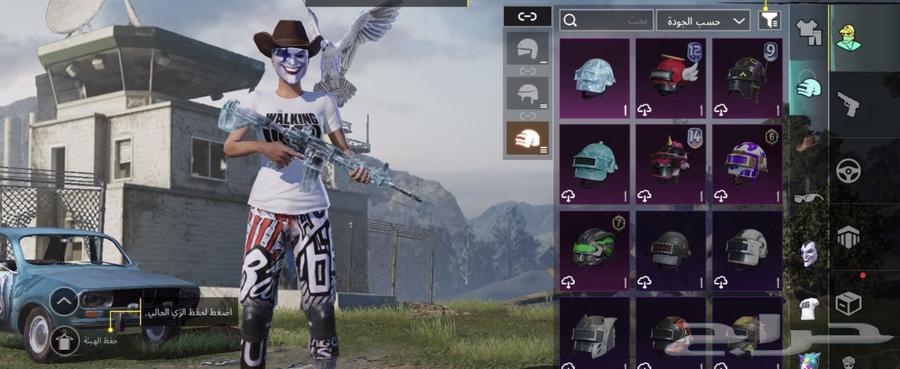 حساب ببجي للبيع لفل78  6اسلحة تتطور امفور ثلجي جوكر64341298173569112