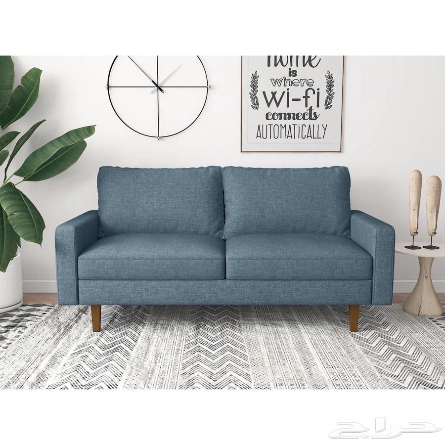 Velvet sofa set consisting of a three-seater and a two-seater, Chinese manufacturing (new)64346117953025113