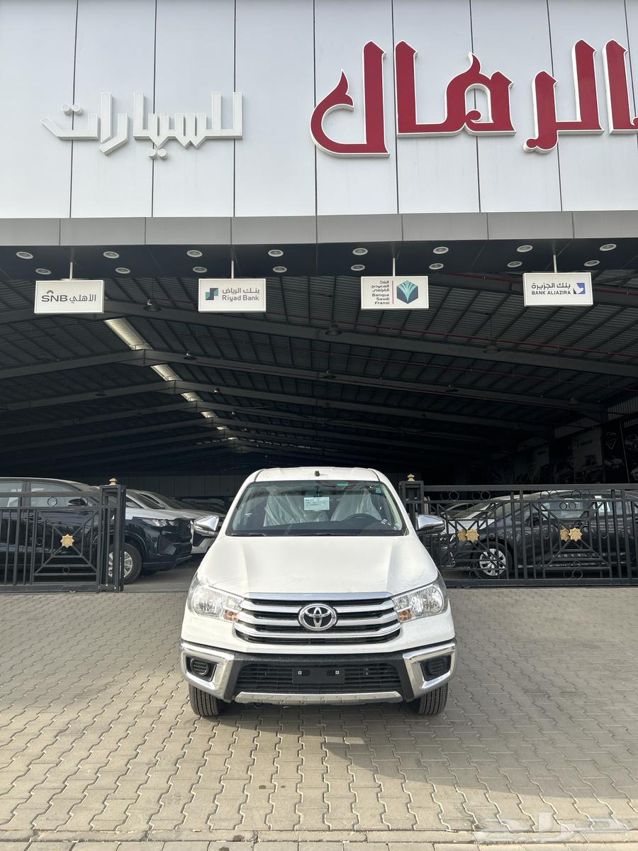 تويوتا هايلوكس GL غمارتين ديزل 2025 جديد 99500شامل الضريبة64483501043331110