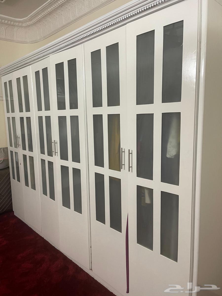 غرفه نوم اللون ابيض من اجود أنواع الخشب64346976075778113