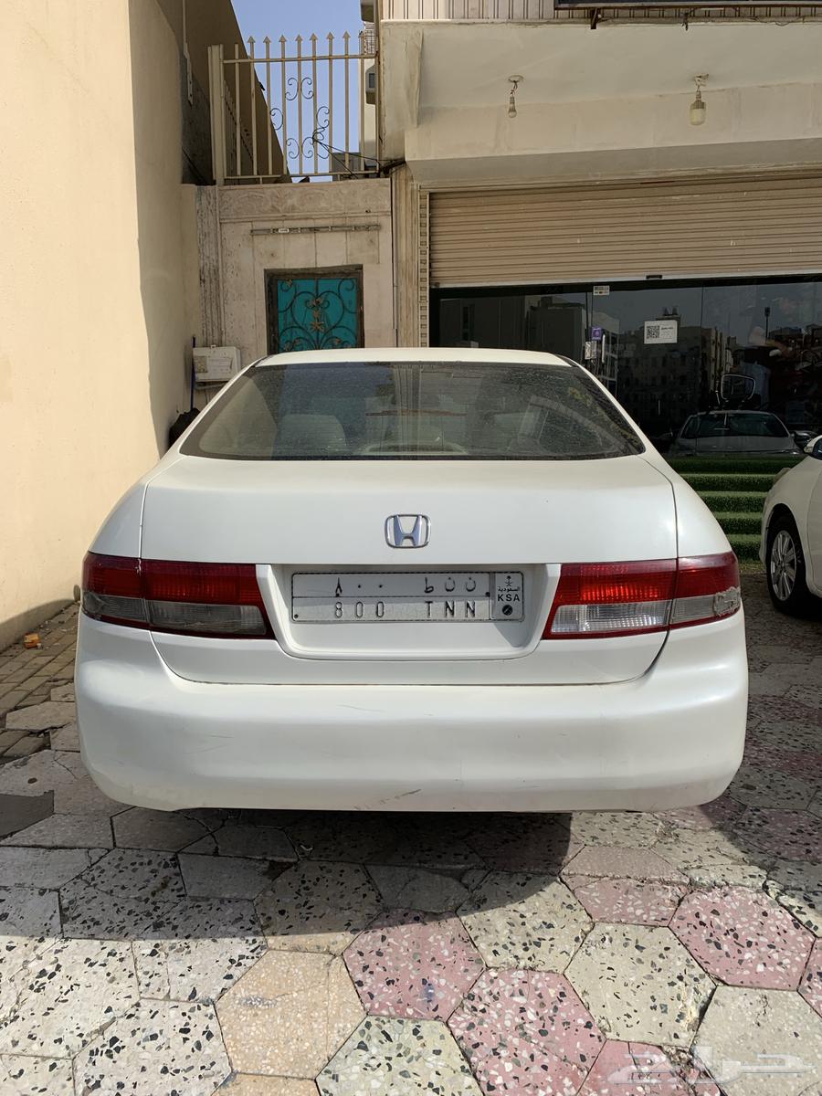 Full option Accord with open roof and special plate64487512422915110