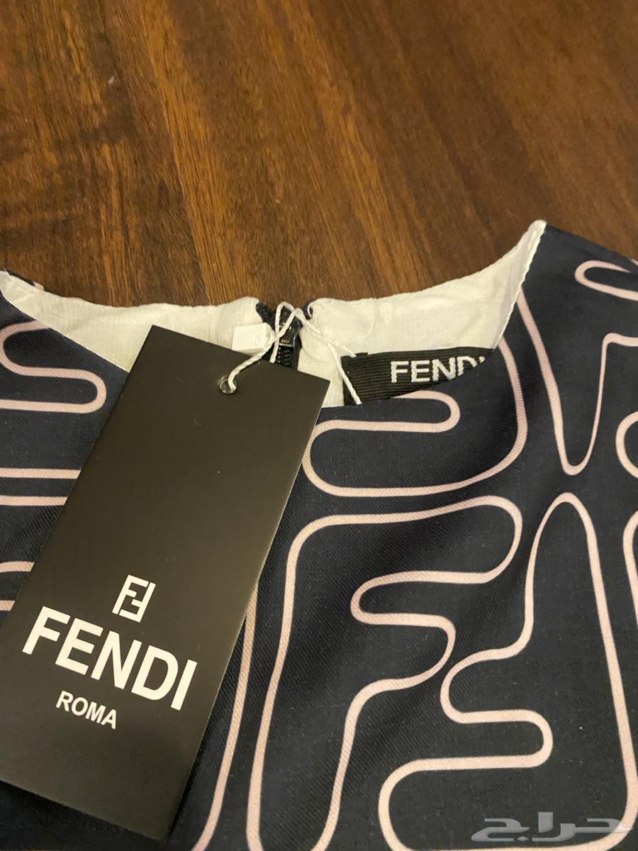 فستان بناتي ماستر كواليتي باللون الاسود والوردي64342067194371111