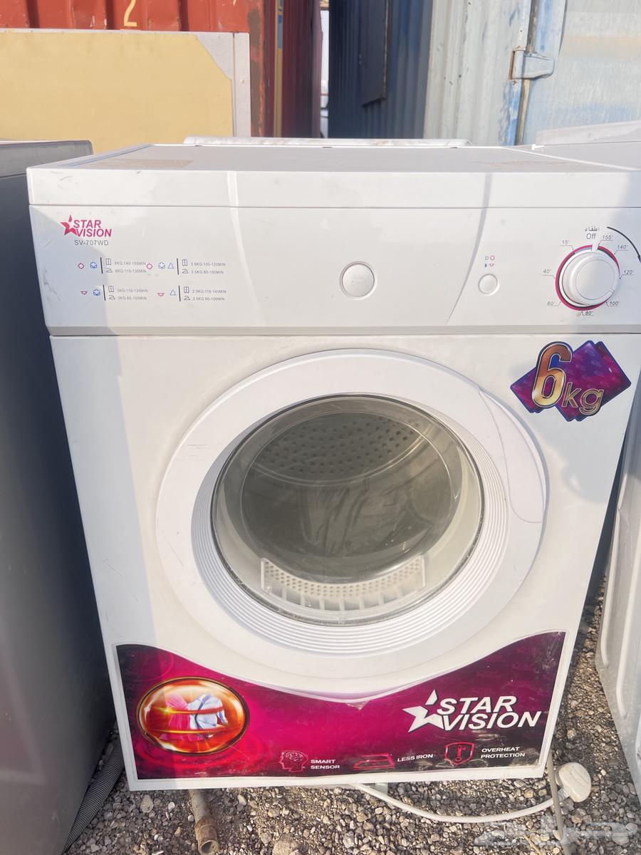 للبيع غسالات ملابس ونشافات وغسالات صحون شبه جديده64343479395843111