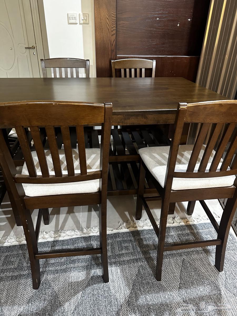 طاولة طعام 6 مقاعد صناعه ماليزيه64339121836803111