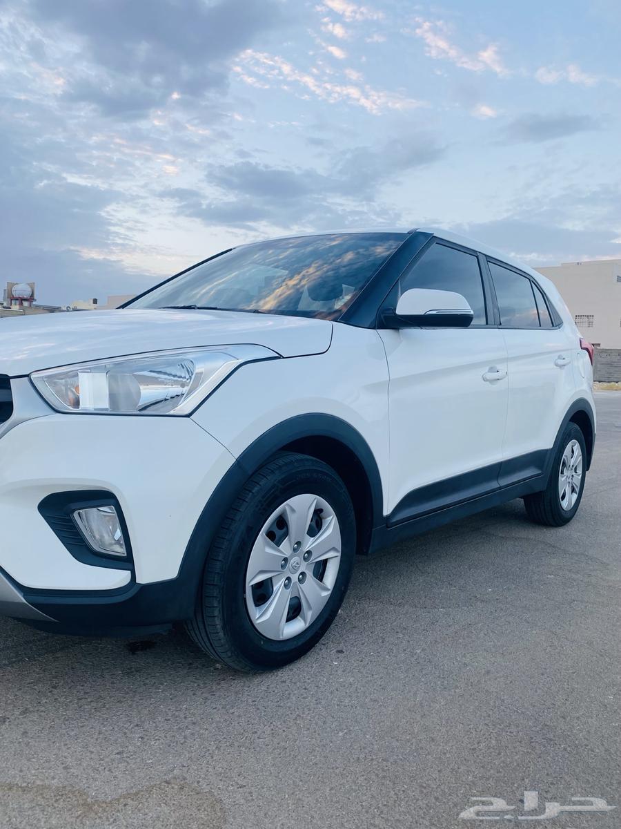 هواندي كريتا 2019 أبيض بحالة الوكالة64485557011203113