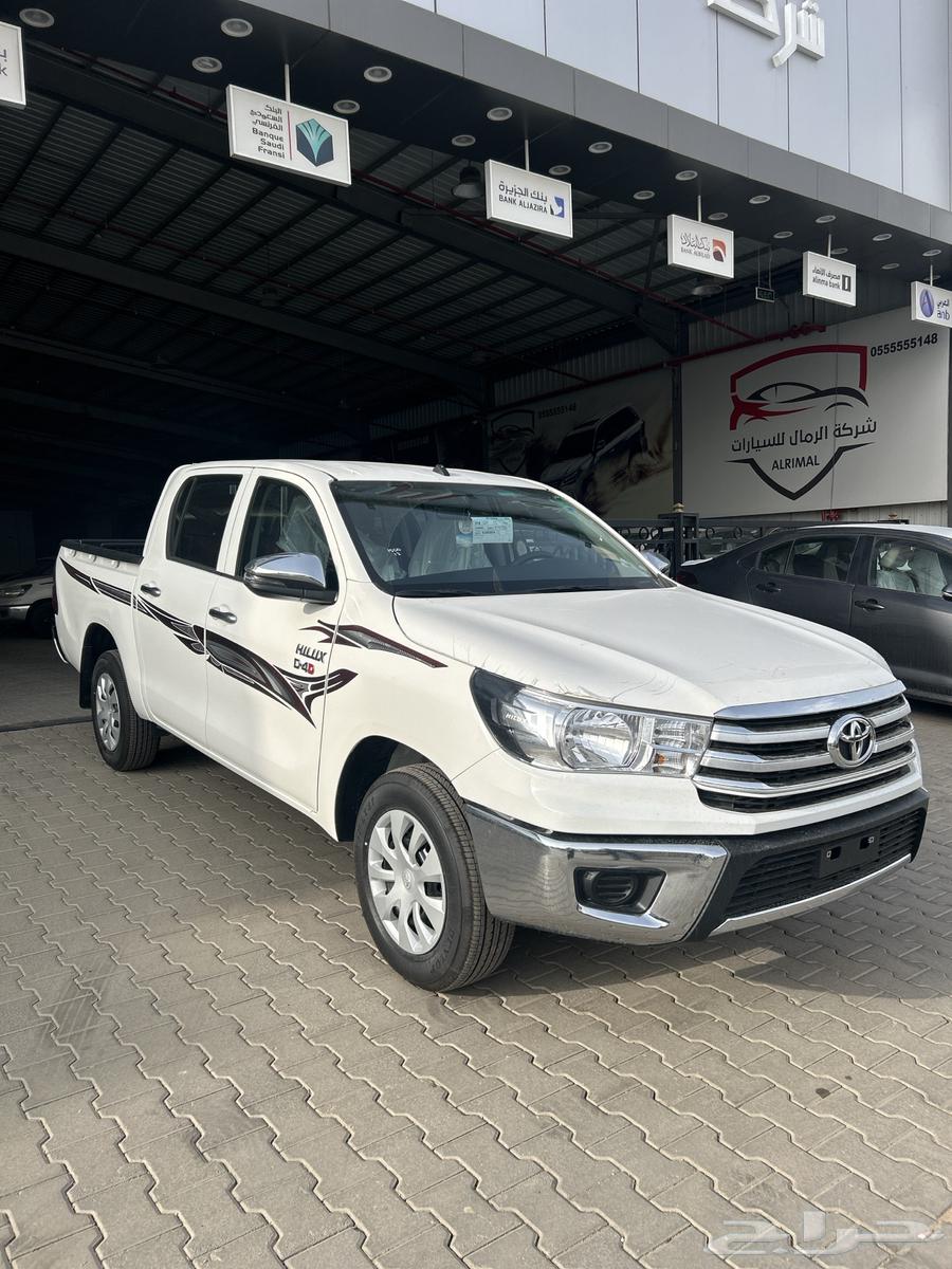 تويوتا هايلوكس GL غمارتين ديزل 2025 جديد 99500شامل الضريبة64483501043331111