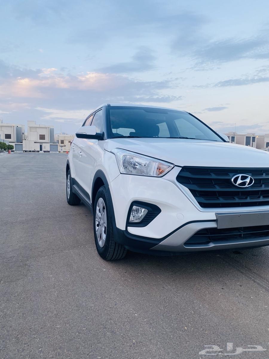 هواندي كريتا 2019 أبيض بحالة الوكالة64485557011203111