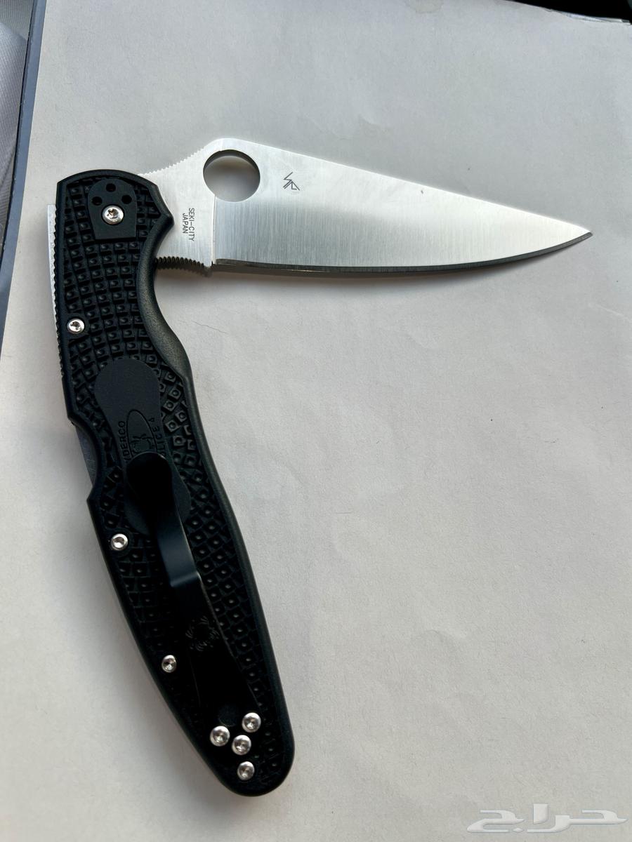 Spyderco knife, Japanese made, with original factory carton64344716700162112