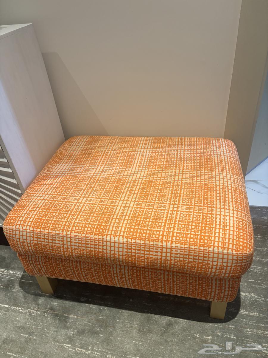 للبيع كرسي من إيكيا (ottoman   footstool) مسند رجول64348524222082113