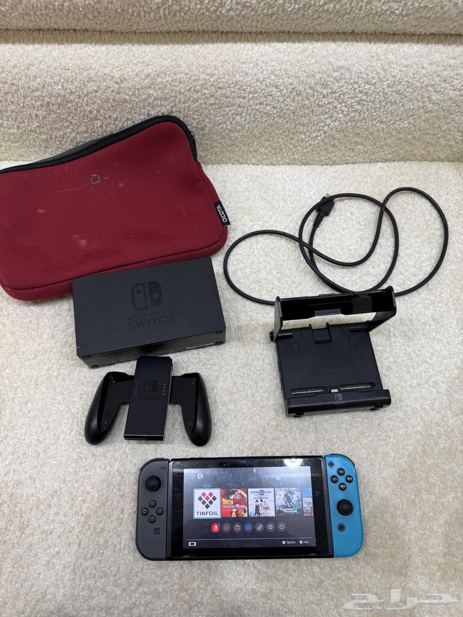 Nintendo Switch device with two online and modified systems64347080747010110