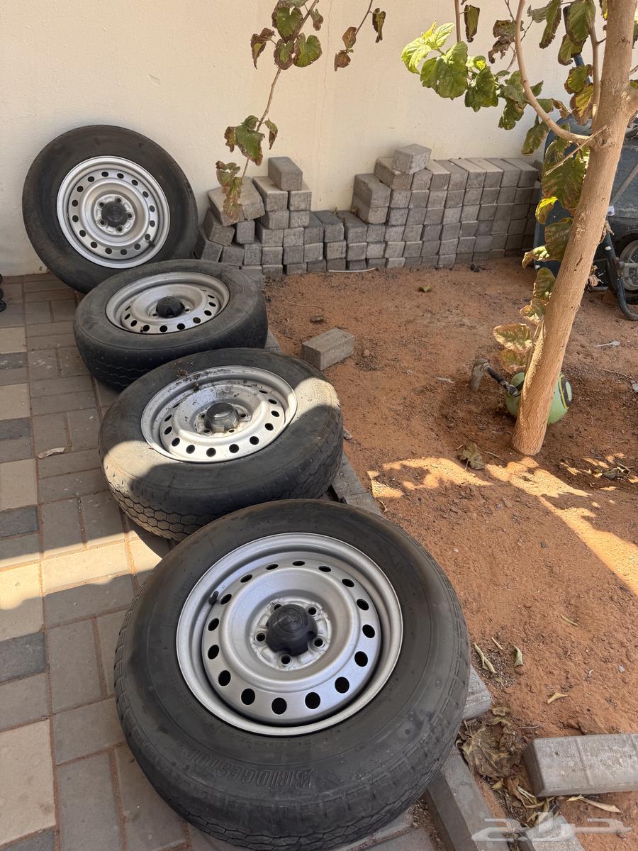 جنوط وكفرات برجستون اصلي2023البيع كامل64483123242243110