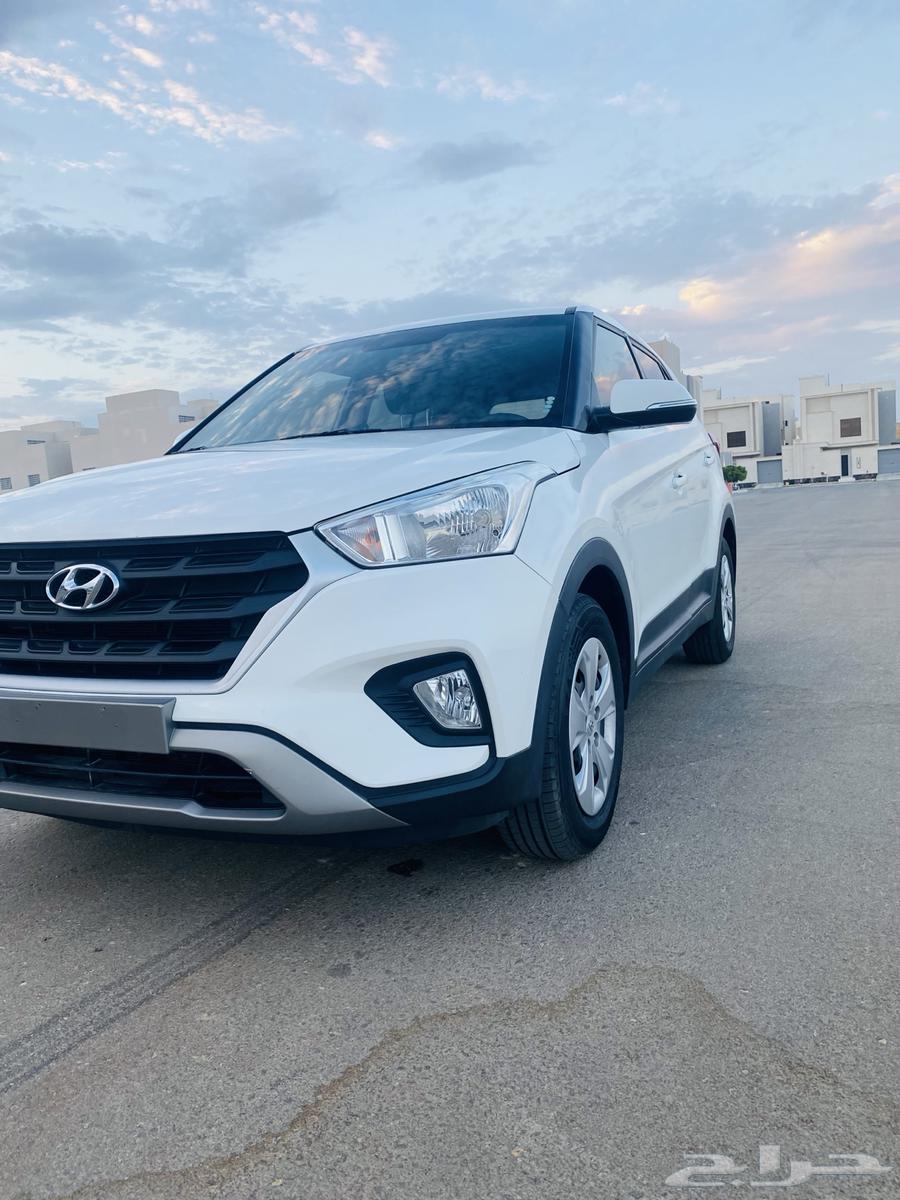 هواندي كريتا 2019 أبيض بحالة الوكالة64485557011203112