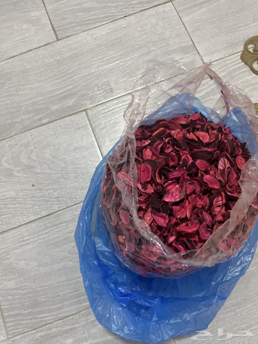 ديكور خشب و ورد صناعي لل البيع64342653065090110