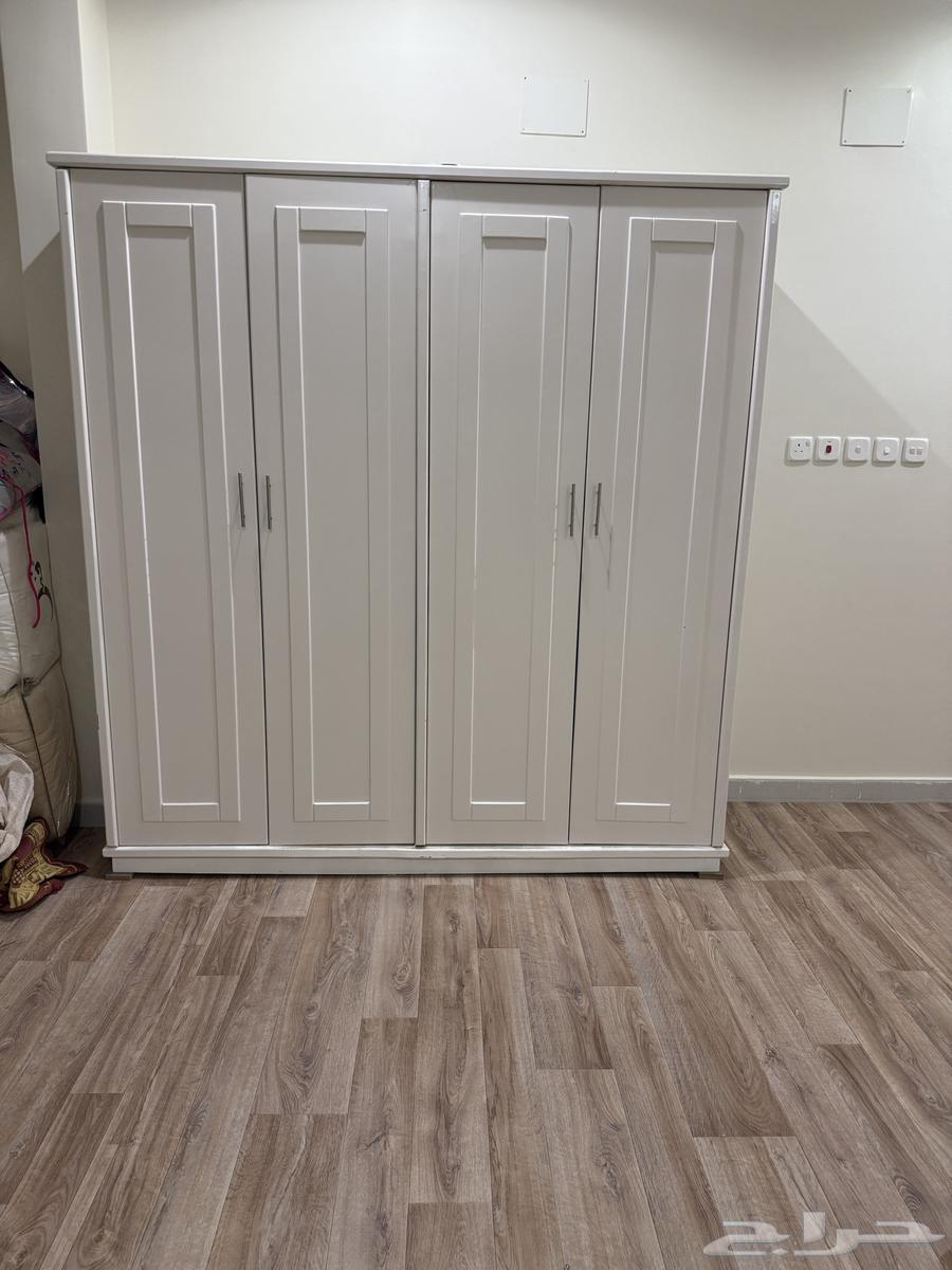 غرفة نوم كامله ( دولاب طول 2 70  سرير ومرتبته   تسريحه64339765803778113