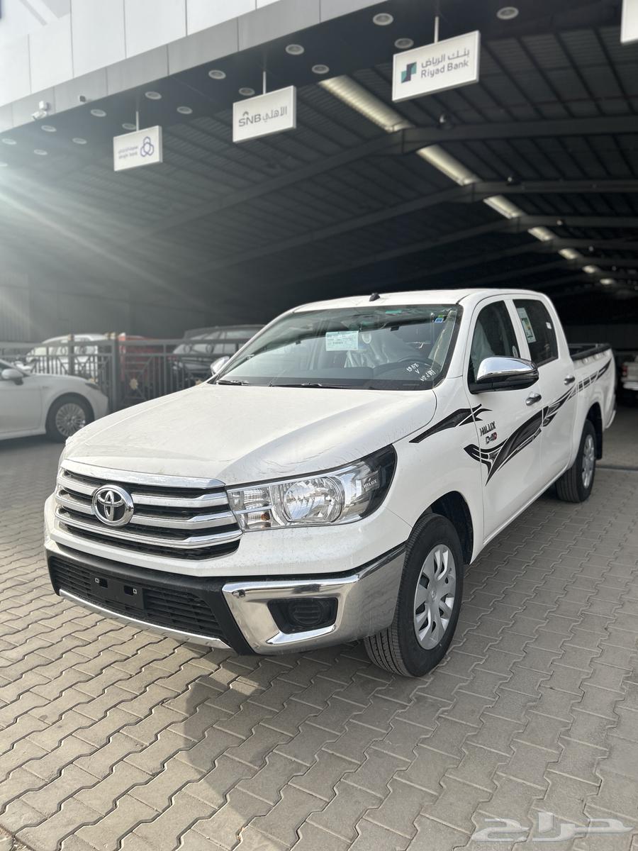 تويوتا هايلوكس GL غمارتين ديزل 2025 جديد 99500شامل الضريبة64483501043331112