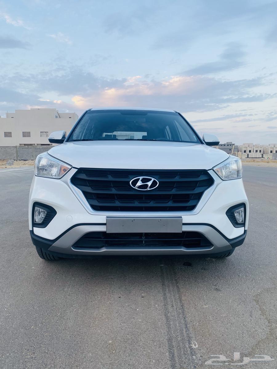 هواندي كريتا 2019 أبيض بحالة الوكالة64485557011203110