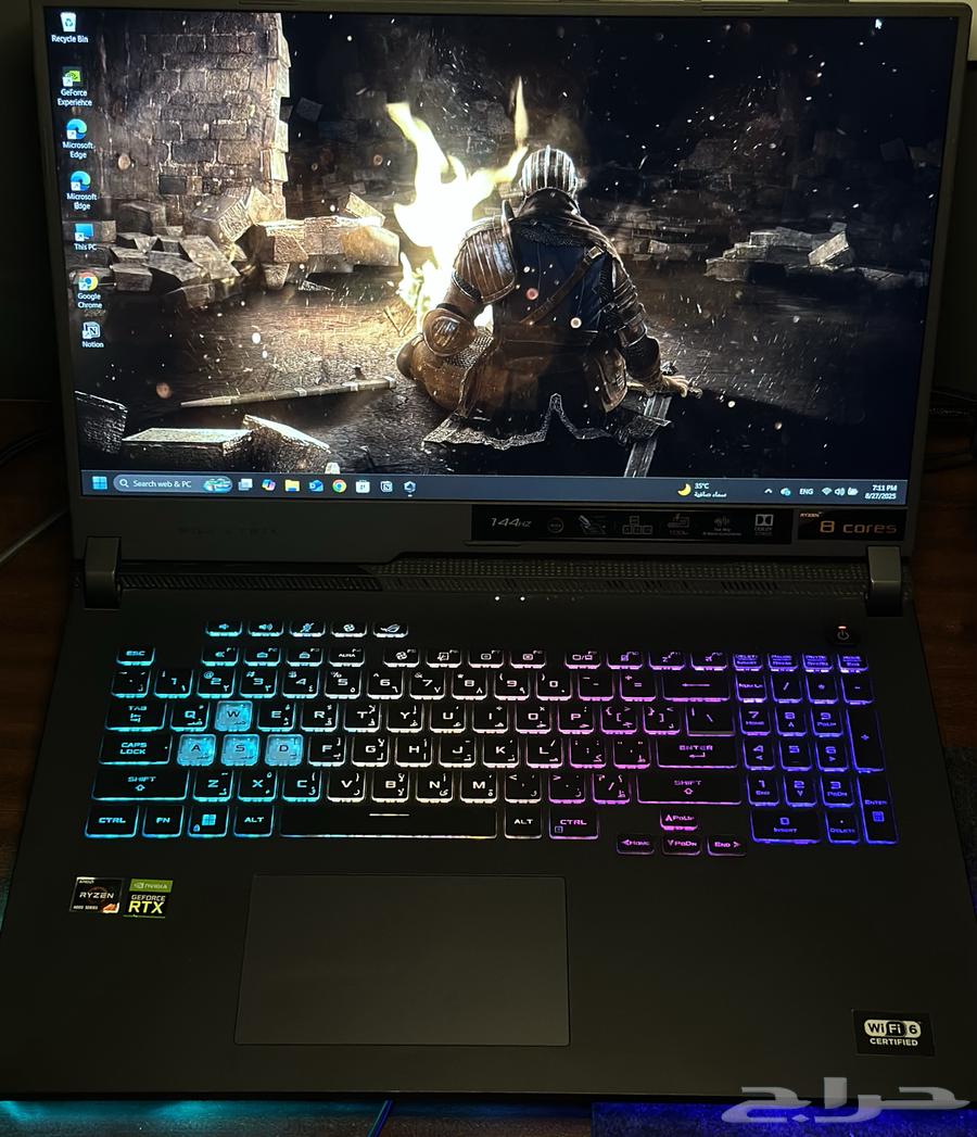 لابتوب ASUS ROG Strix G17 للألعاب أداء قوي وشاشة كبيرة64345693991554112