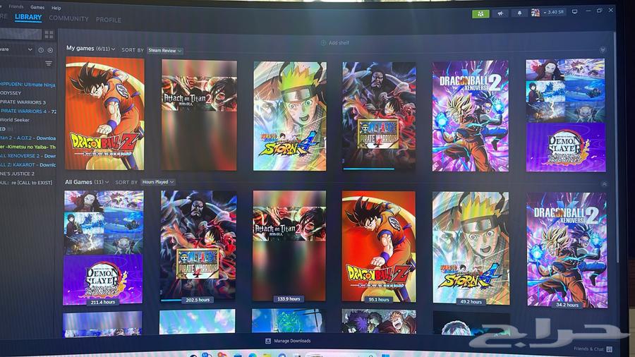 حساب ستيم 27 الف لعبه64346636042370111