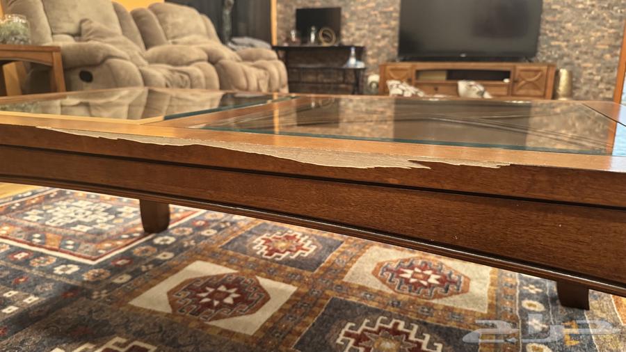 طاولة مجالس خشبية انيقة64348596761091114