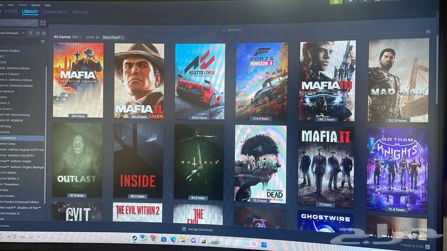 حساب ستيم 27 الف لعبه64346636042370112