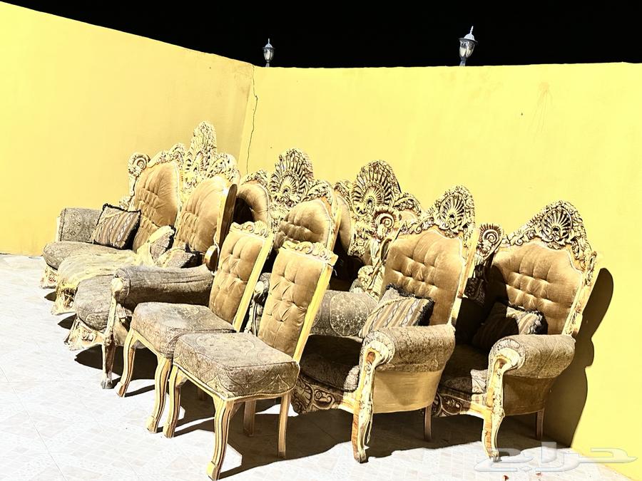 كنب 7 قطع للبيع64348699355777111