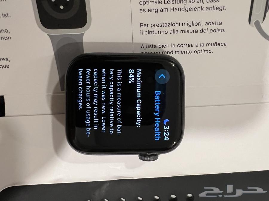 Apple Watch ( GPS ) . 6 ساعة ابل سيريس64345075580417110