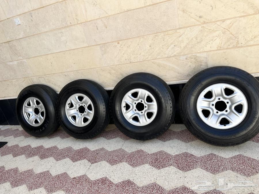 جنوط ديزل 17 7 انش وكفرات بالون64491101315202110