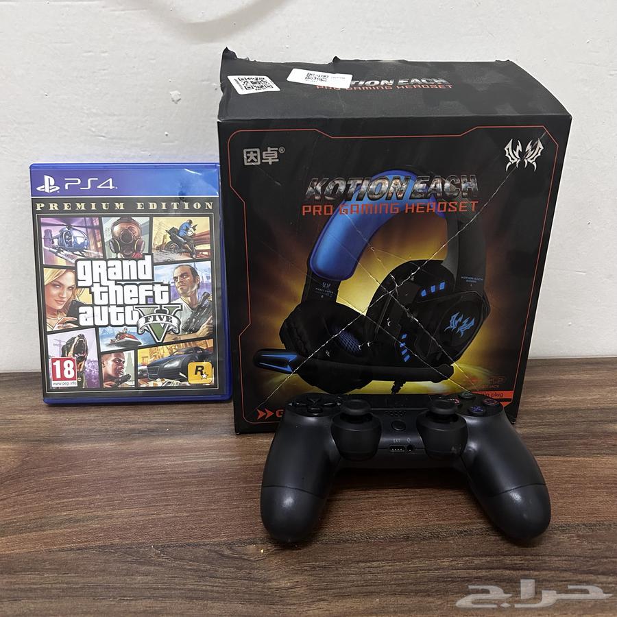 يدة سوني فور وشريط قراند وسماعة64348407282690110